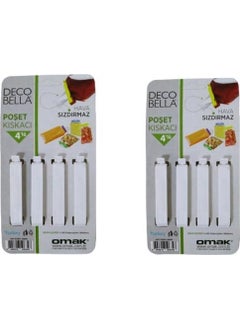 DECOBELLA 8 Pieces Bag Clips - 50634  - Image 4