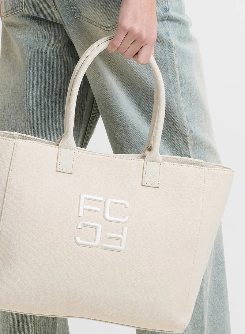 French Connection One Size Women Beige Kora Tote Bag for Women | Best Price UAE