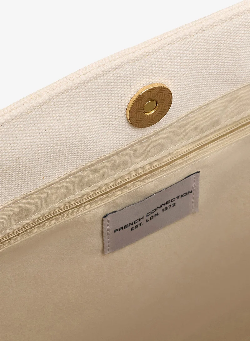 French Connection One Size Women Beige Kora Tote Bag for Women | Best Price UAE