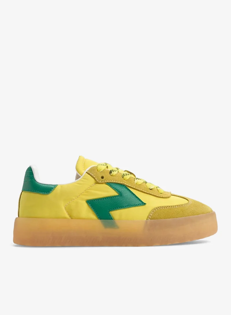 RETROSTEP Color Block Lace-Up Sneakers