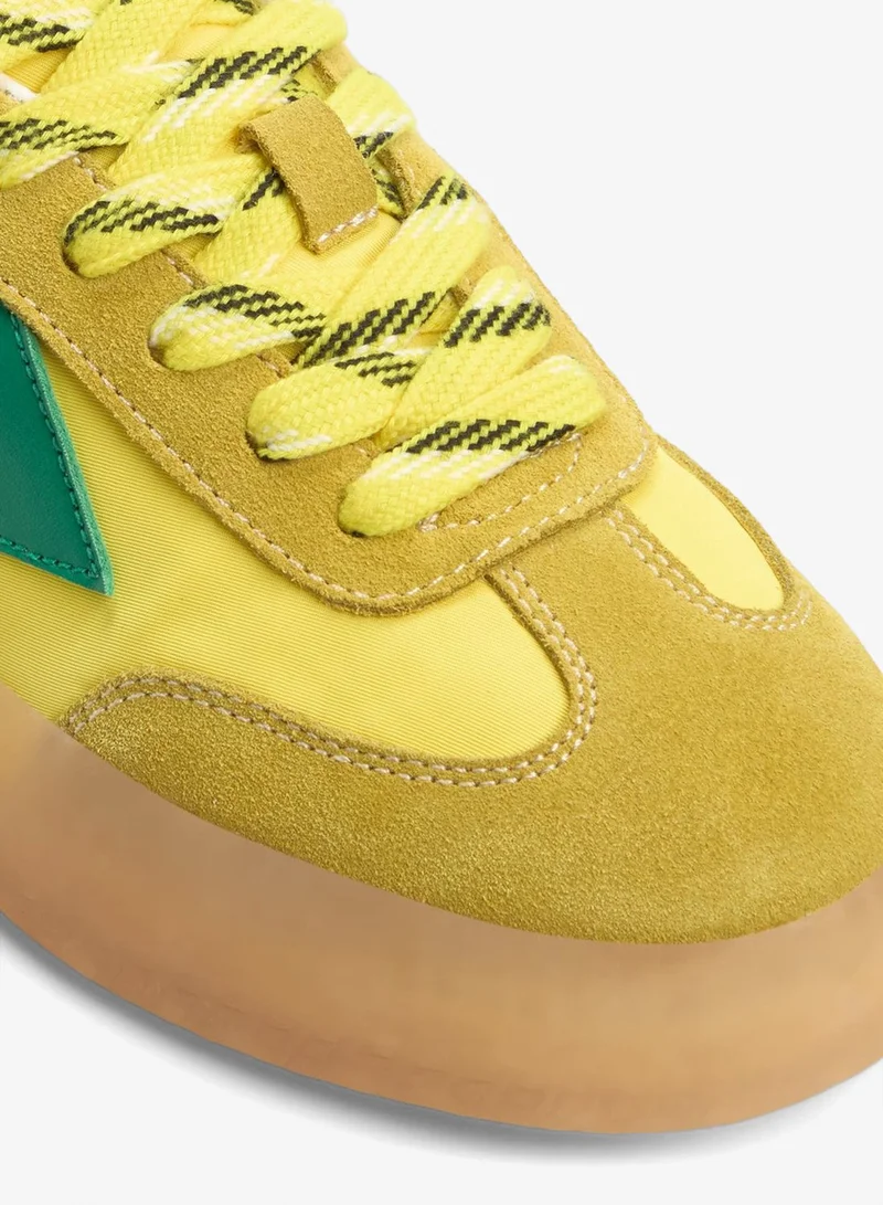 ALDO  RETROSTEP Color Block Lace-Up Sneakers for Women | Best Price UAE