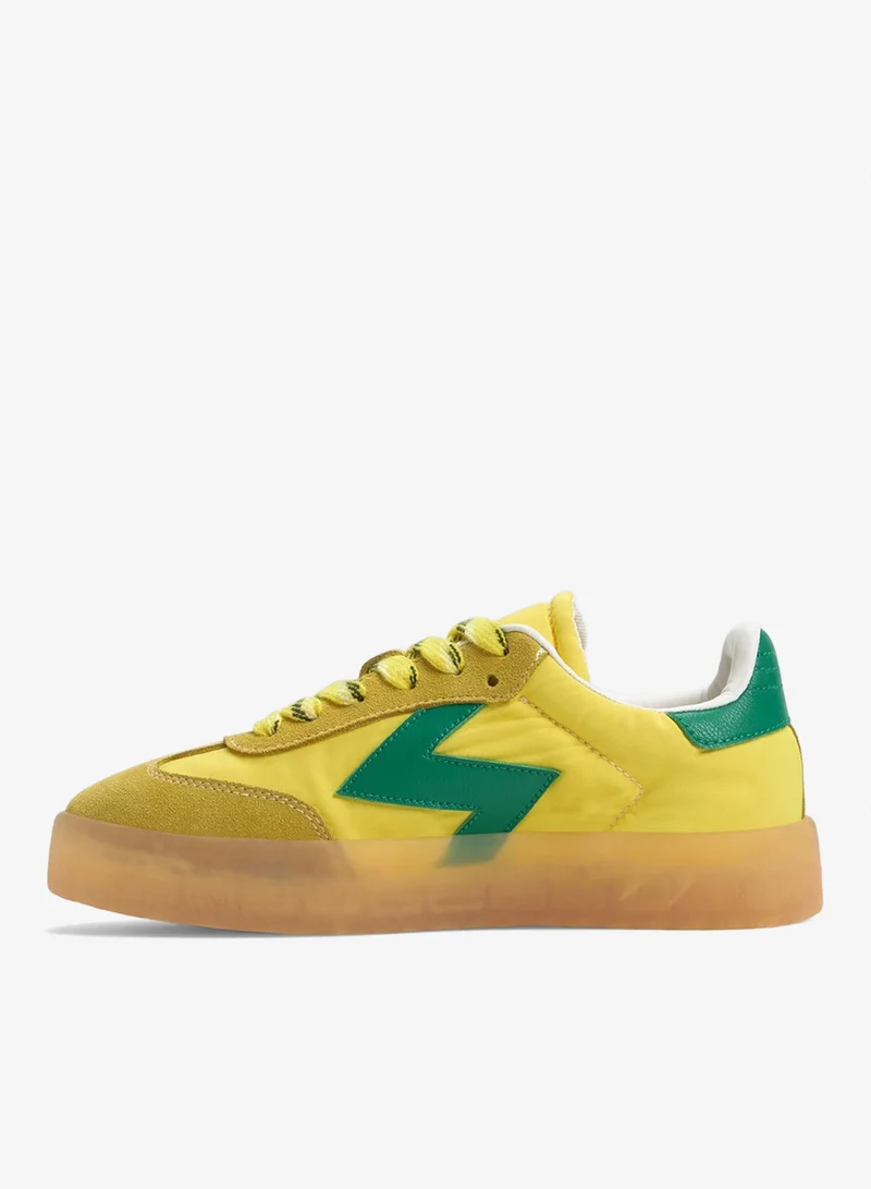 ALDO  RETROSTEP Color Block Lace-Up Sneakers for Women | Best Price UAE