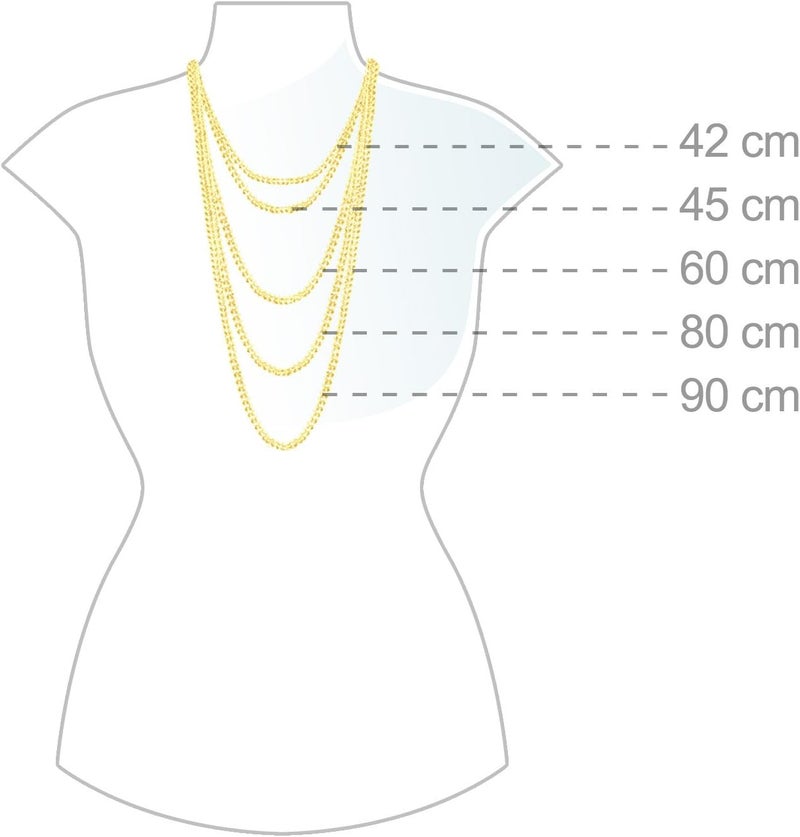 إيلي قلادة قلب حب الأم والطفل من إيلي للأطفال من الفضة الإسترلينية عيار 925 مع قلادة بطول 45 سم - Image 4