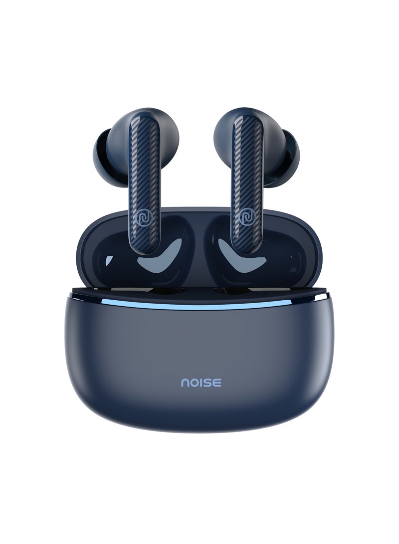 Noise Aura Buds in-Ear Truly Wireless Earbuds with 60H of Playtime, Quad Mic with ENC, Dual Device Pairing, Instacharge(10 min=150 min),12mm Polymer Composite Driver,BT v5.3 Aura Blue - Image 1
