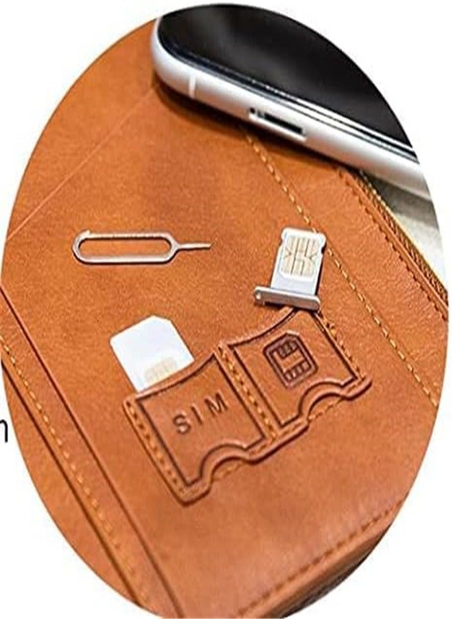 Goolsky Passport Holder Travel Wallet Multifunctional RFID PU Leather Passport Holder Case - Image 5