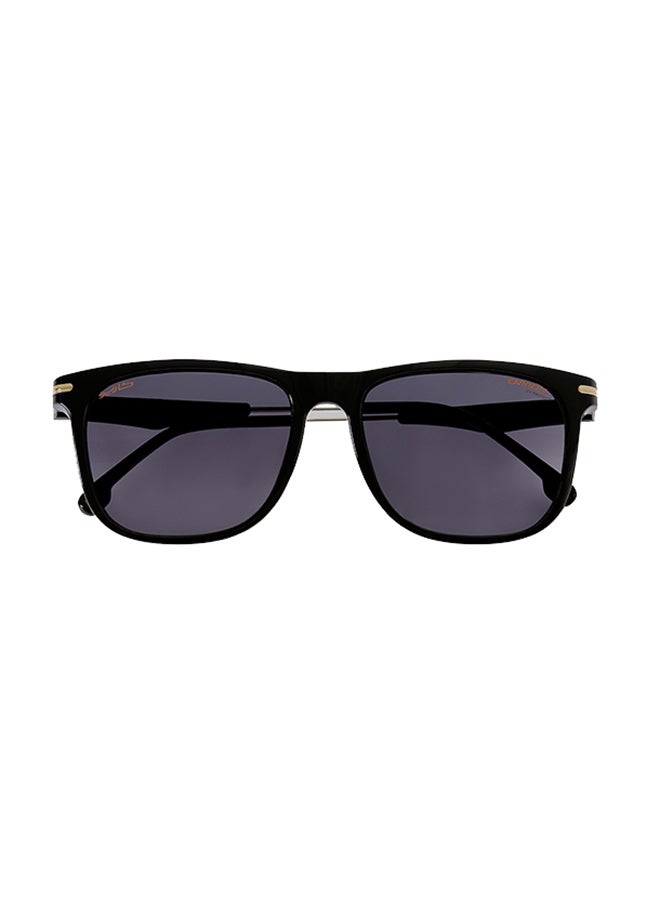 Carrera Men's UV Protection Rectangular Sunglasses - Carrera 276/S/N Black Millimeter - Lens Size: 55 Mm - Image 1