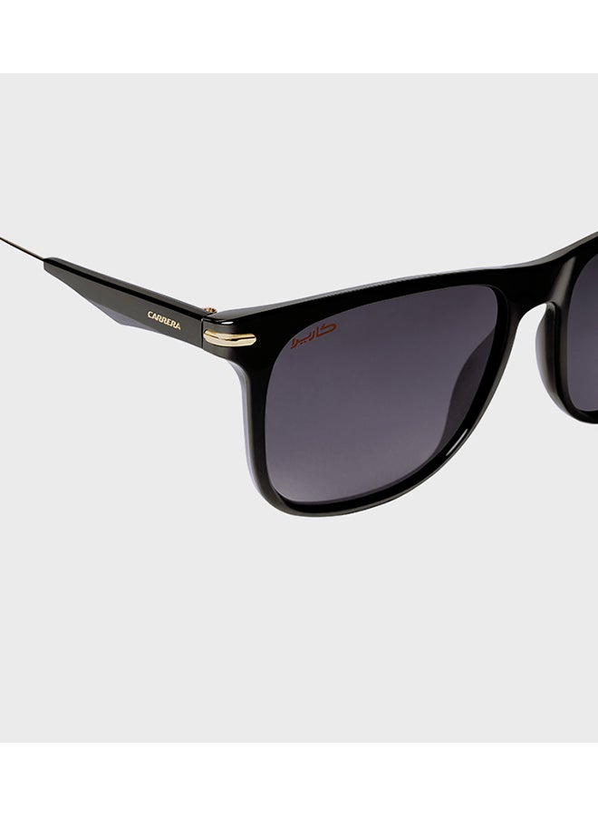 Carrera Men's UV Protection Rectangular Sunglasses - Carrera 276/S/N Black Millimeter - Lens Size: 55 Mm - Image 3
