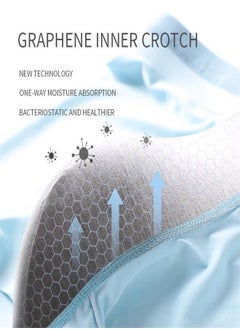 MIIOW 3Pcs  Seamless Boxer Men Underwear Ice Silk Graphene Antibacterial Boxershorts Underpants Panties Underware Trunks  - Image 5