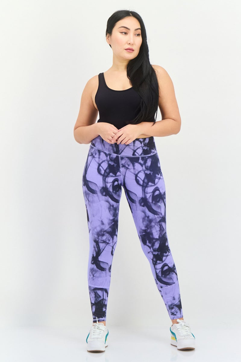 PUMA Women Sportswear Fit Brand Logo 7/8 Outdoor Tights, Multicolor - Image 4