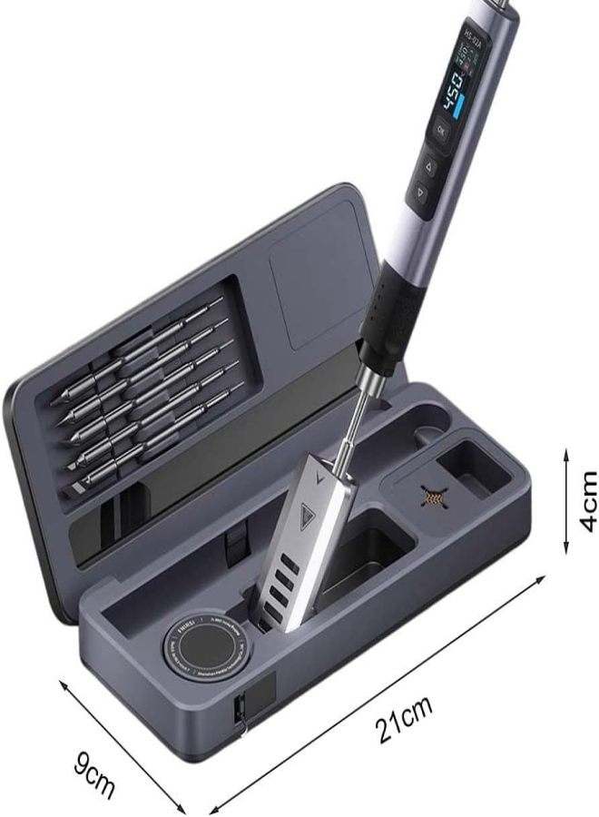FNIRSI Intelligent electric soldering iron HS-02 mobile worktable storage box HS-02A storage box high matching - Image 3