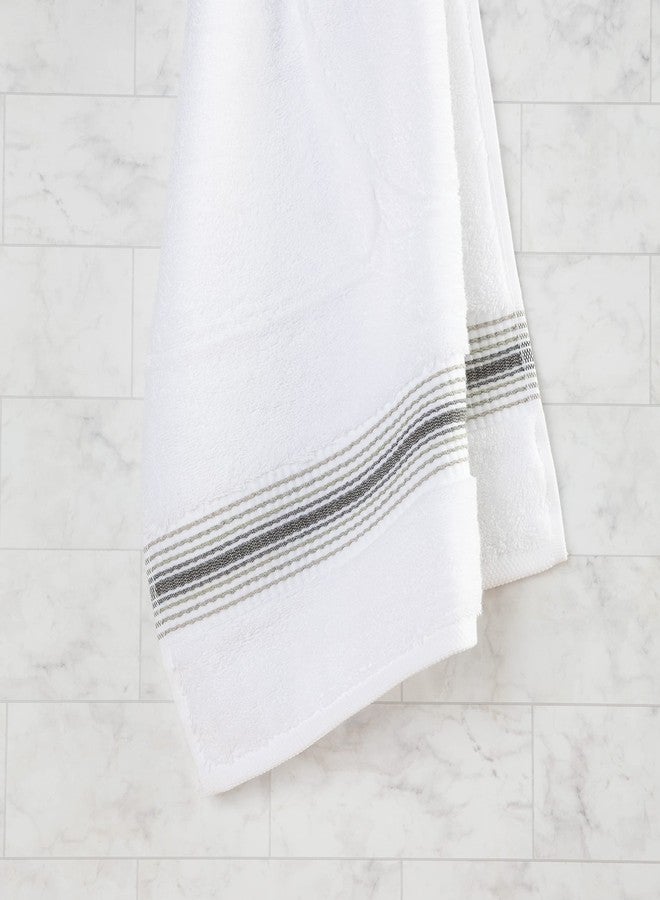 Arkwright, LLC Aston & Arden Aegean Ombre Hand Towels - (Pack of 4) Oversized Ultra Soft Thick & Absorbent, 100% Ringspun Turkish Cotton Bathroom Towel for Spa, Hotel, 600 GSM, 18 x 32 in, Sage Green - Image 2