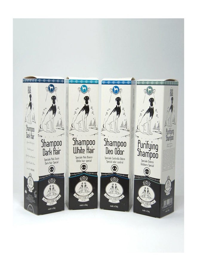 Aromiere Dog Shampoo Dark Hair  250 ml (8.45 oz)  size  Made in Italy 