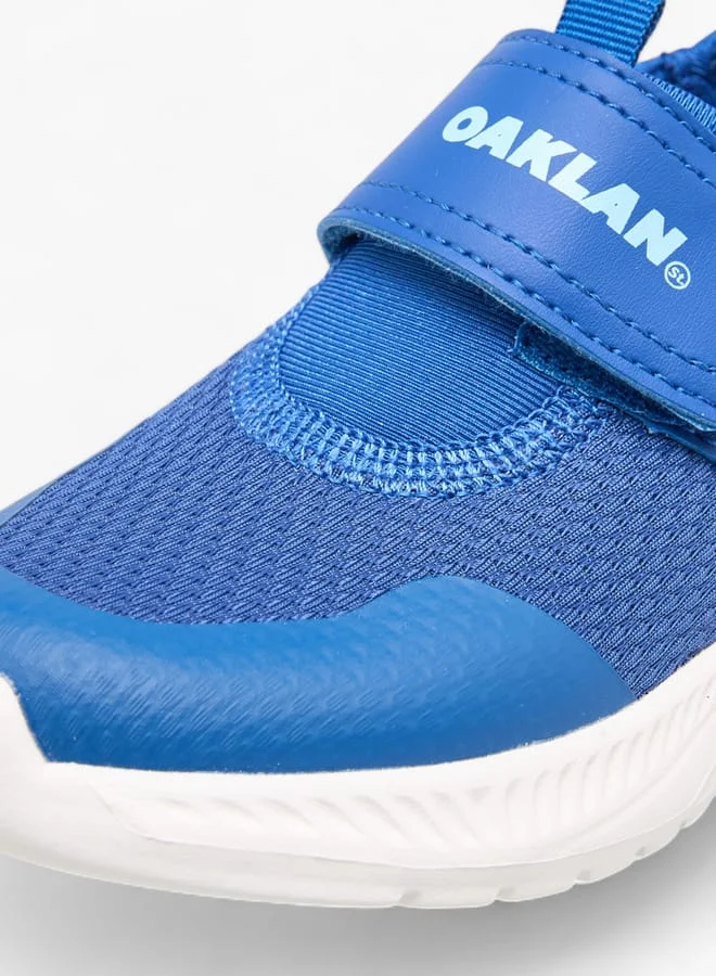 Oaklan by Shoexpress Boys Pull Tab Detail Sports Shoes with Hook and Loop Closure