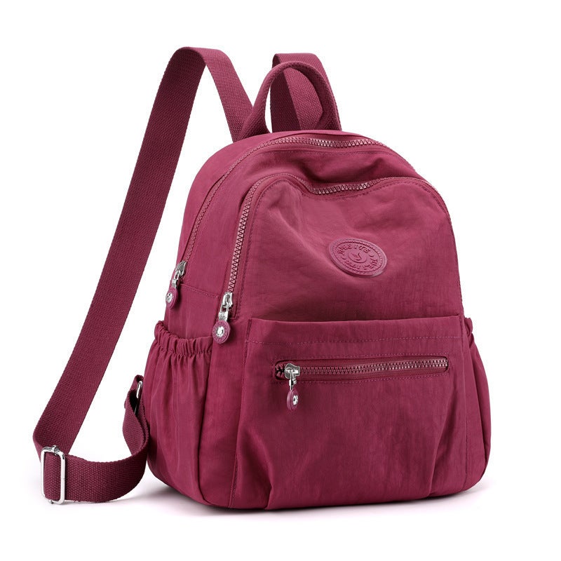 Nylon Oxford Cloth Backpack New Korean Style Small Backpack Women'S Versatile Fashion Canvas School Bag Mommy Bag Backpack - Image 5