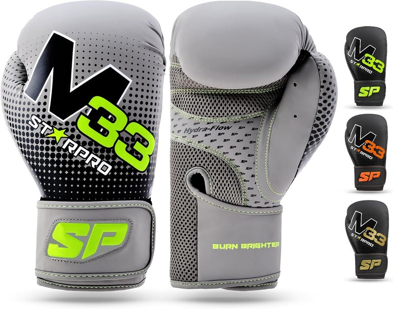 Starpro Boxing Training Gloves for Women & Men – 8oz 10oz 12oz 14oz 16oz - Image 1