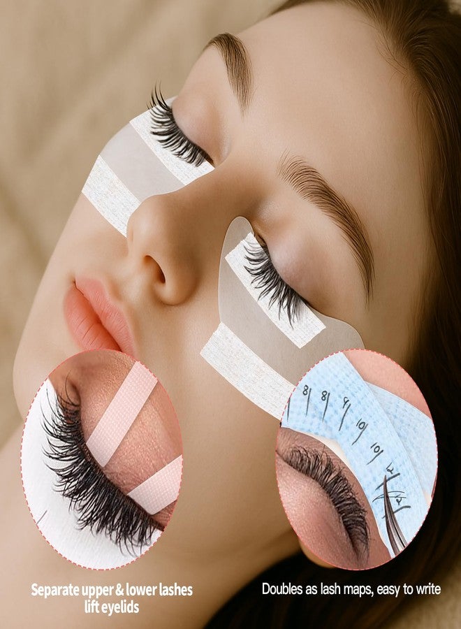 Creztail Lash Tape for Eyelash Extensions – 5 Rolls Silicone Gel Eyelash Tape, Adhesive Microporous Lash Extension Tape for Lift/Make Up, Easy Tear Breathable Lash Tape for Clusters (0.5in x 3.9yd, Colorful) - Image 4