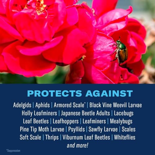 BioAdvanced 701100A 2 In 1 Rose Fertilizer and Flower Care Systemic Granules II Insect Killer, 5-Pound, Systemic Insecticide - Image 2