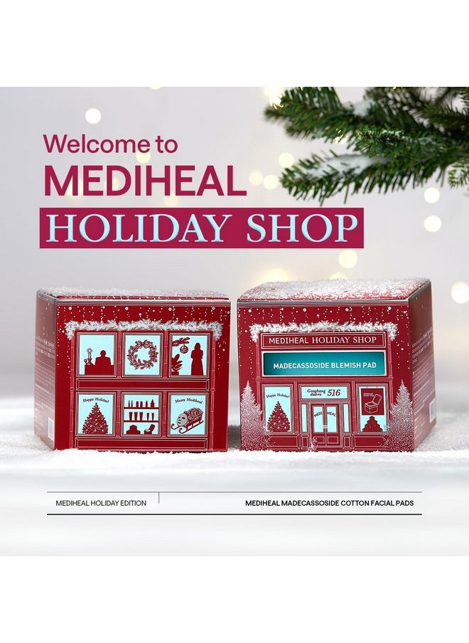 MEDIHEAL Mediheal Holiday Edition Collagen Ampoule Pad -Skin Firming & Restore Elasticity - Tighten Wrinkles & Lines - Vegan Eco Silk Pads,100 Pads,Christmas Gift  - Image 2
