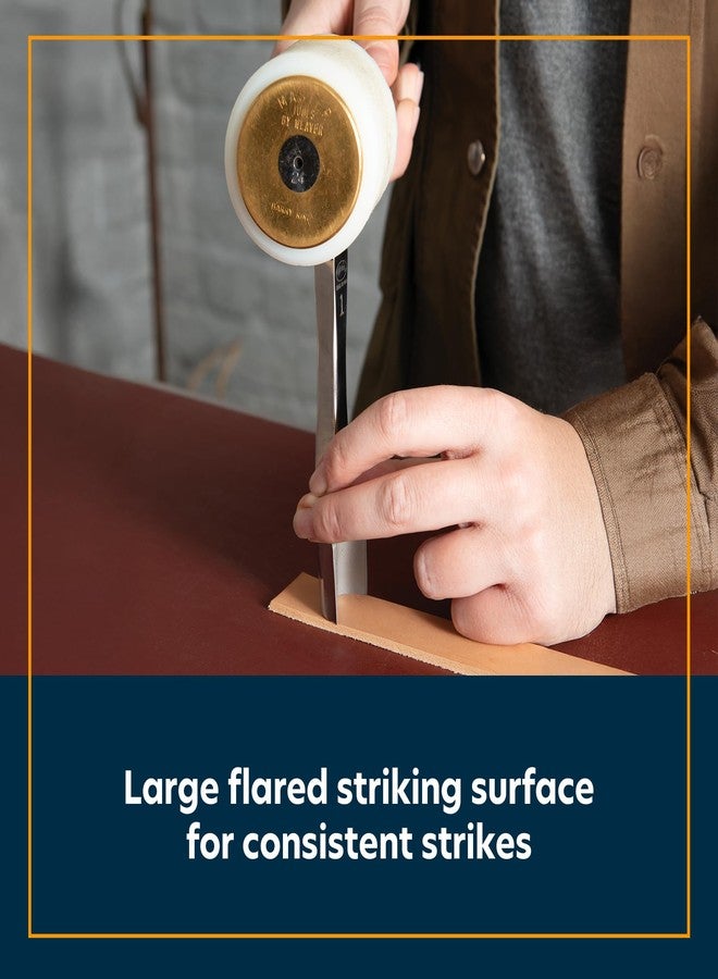ويفر ليذر مثقاب نهايات أحزمة Weaver Leather Supply، قاطع جلد فولاذي لسهولة الحواف، أدوات احترافية لقطع الأشرطة الصلبة والمزيد - Image 4