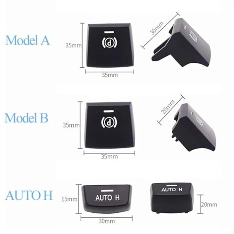Vuzmode Auto Handbrake Control Button Switch Cover - Image 3