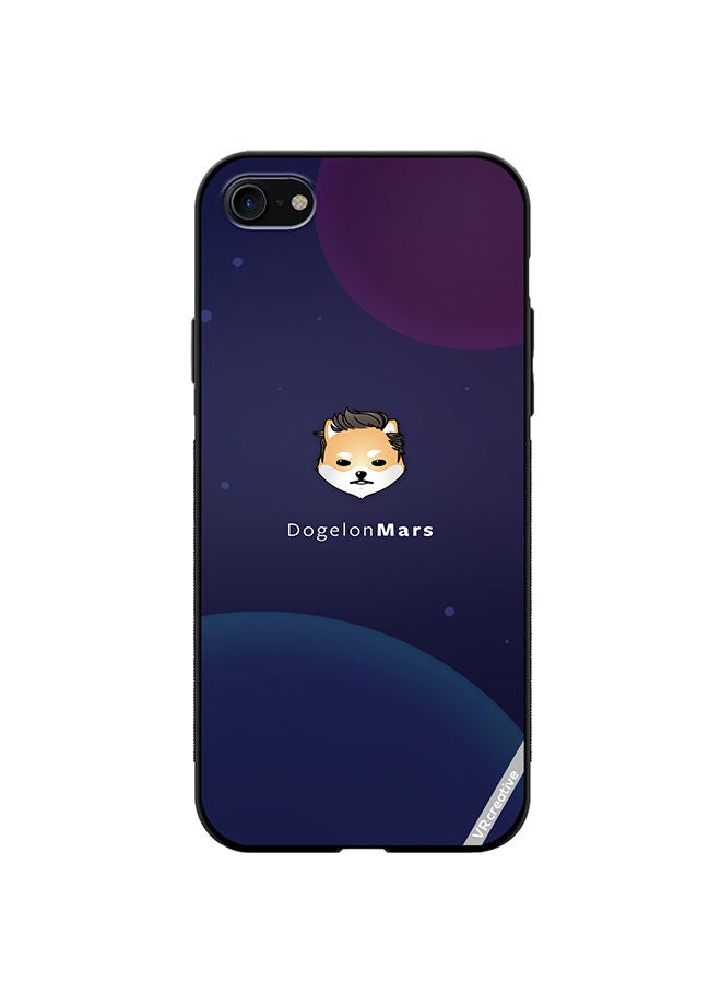 VR CREATIVE Protective Case Cover For Apple iPhone SE (2022) Dogeleon Mars Design Multicolour - Image 1