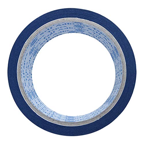 VCR Blue Masking Tape - 20 Meters in Length 12mm / 0.5" Width - 1 Roll Per Pack - Easy Tear Tape, Best for Carpenter, Labelling, Painting and leaves no residue after a peel. - Image 3