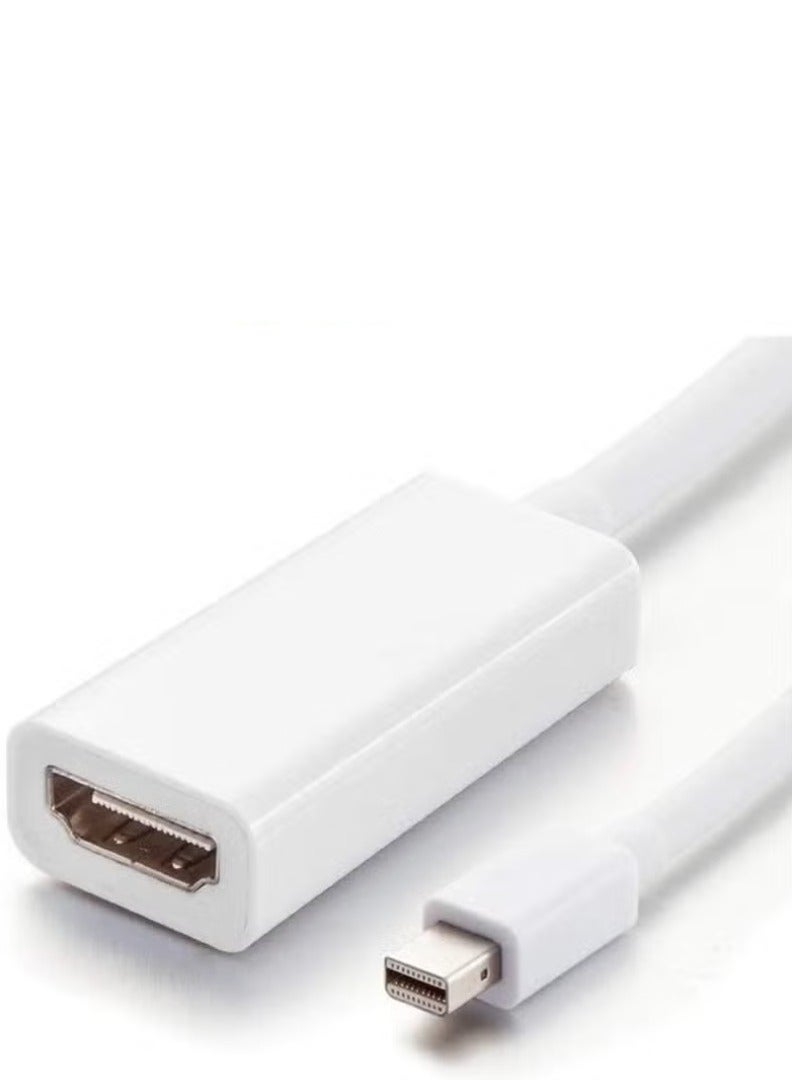 TIGER Thunderbolt Mini Display DP Male to HDMI Female Adapter Converter Cable – High-Speed HDMI Adapter for Mac, MacBook Pro, MacBook Air – DisplayPort to HDMI Conversion Cable for Home & Office Use - Image 1