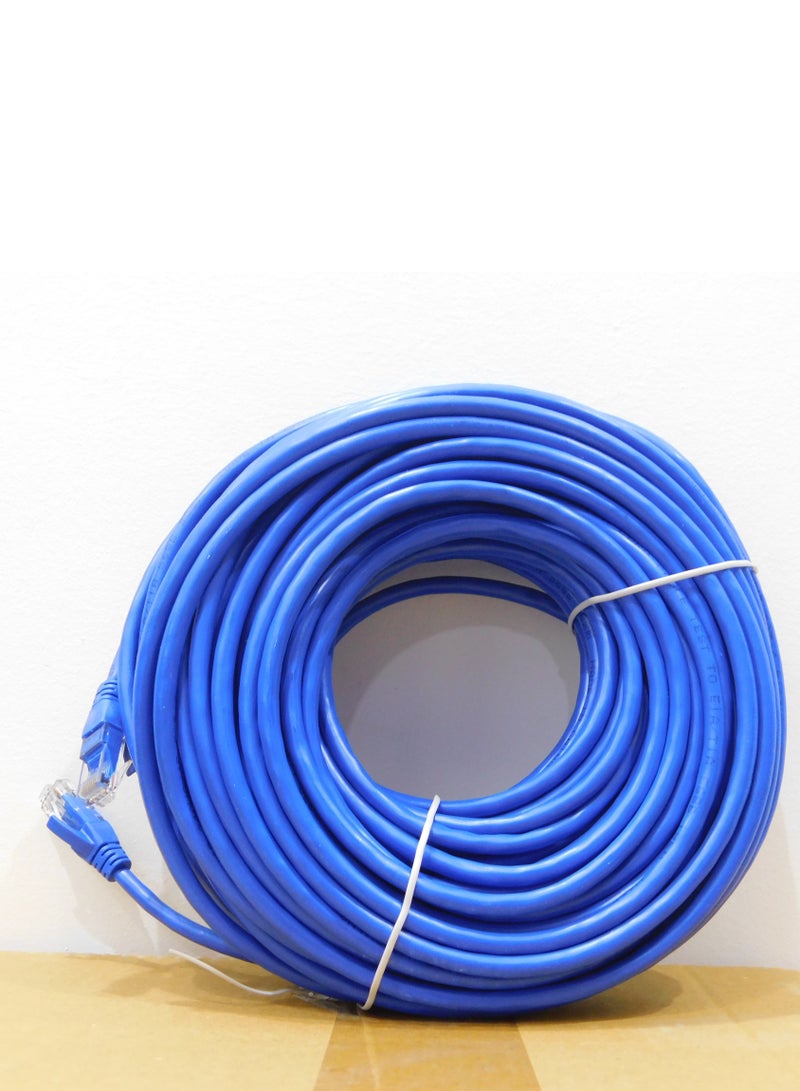 cable network dsl cat 6 blue 30m high speed data transportation - Image 1