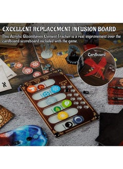 CZYY Acrylic Element Infusion Tracker Board For Gloomhaven  - Image 3