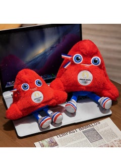 Y&D The Paris 2024 Olympic Cute Mascot Official Phryges Doll Plush Toy Doll 33 CM  - Image 5