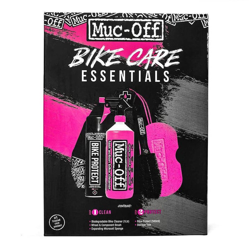 Muc Off Muc-Off 936US Bike Care Essentials Kit - Must-Have Products To Clean And Protect Your Bicycle - Includes Bike Cleaner, Bike Protect And More, Black - Image 1