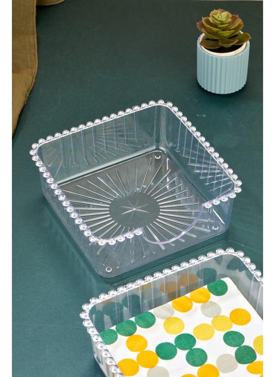Fbz Home Bead Pattern Mika Napkin Holder  - Image 2