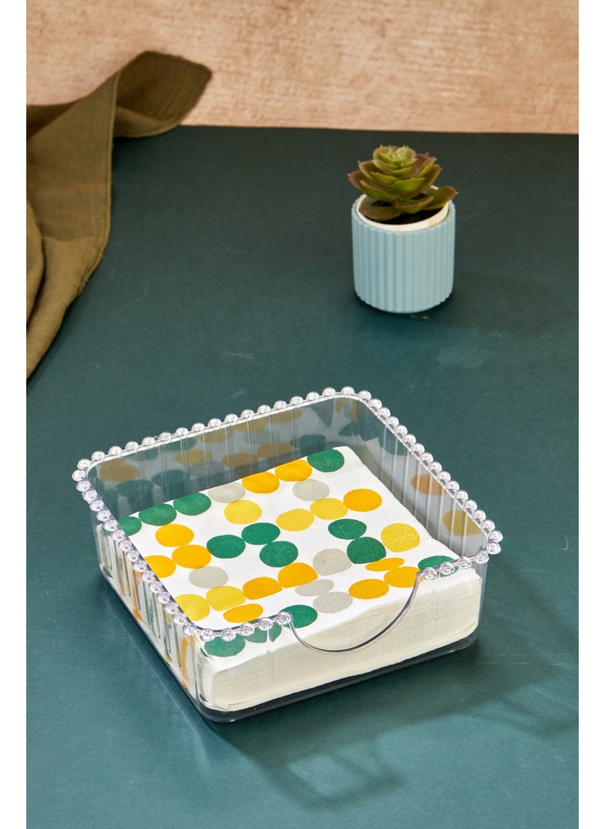Fbz Home Bead Pattern Mika Napkin Holder  - Image 1