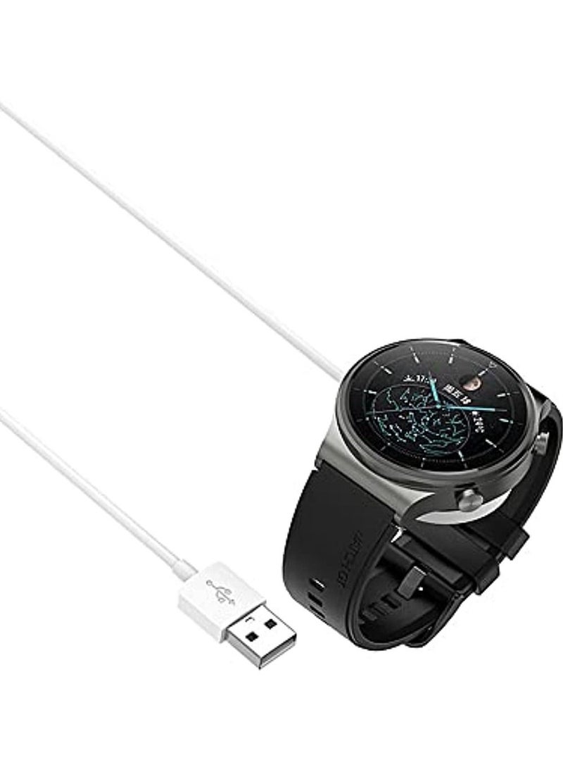 OIMG Smart Watch Dock Charger Adapter Usb Cable Compatible With Huawei Watch Gt Runner Huawei Watch Gt3 46Mm/42Mm Huawei Watch3 Huawei Watch3 Pro Huawei Gt2 Pro Huawei Gt2 Pro Ecg  - Image 4
