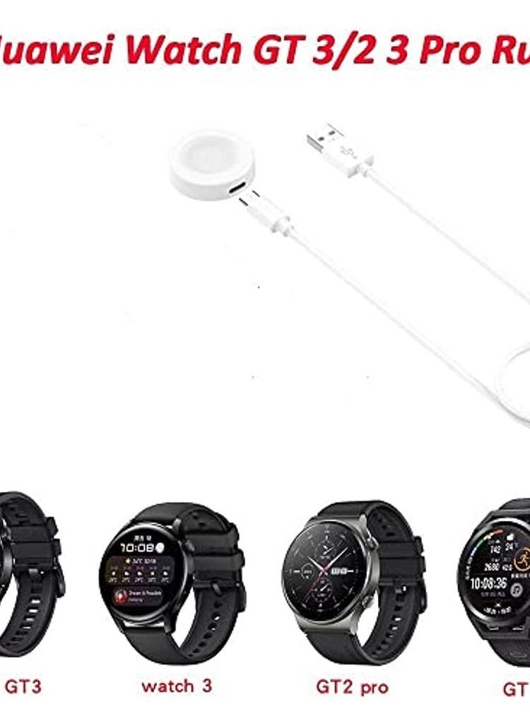 OIMG Smart Watch Dock Charger Adapter Usb Cable Compatible With Huawei Watch Gt Runner Huawei Watch Gt3 46Mm/42Mm Huawei Watch3 Huawei Watch3 Pro Huawei Gt2 Pro Huawei Gt2 Pro Ecg  - Image 2