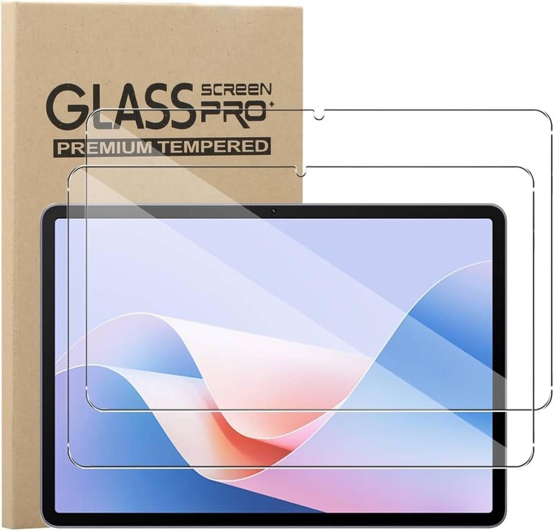 NESLIN حزمة حماية الشاشة NESLIN 2Pack متوافقة مع Huawei MatePad 11.5s 2024، فيلم زجاجي مقسى عالي الوضوح بصلابة 9H، مقاوم للخدوش والصدمات، بدون فقاعات لجهاز Huawei Matepad 11.5s 2024 - Image 1