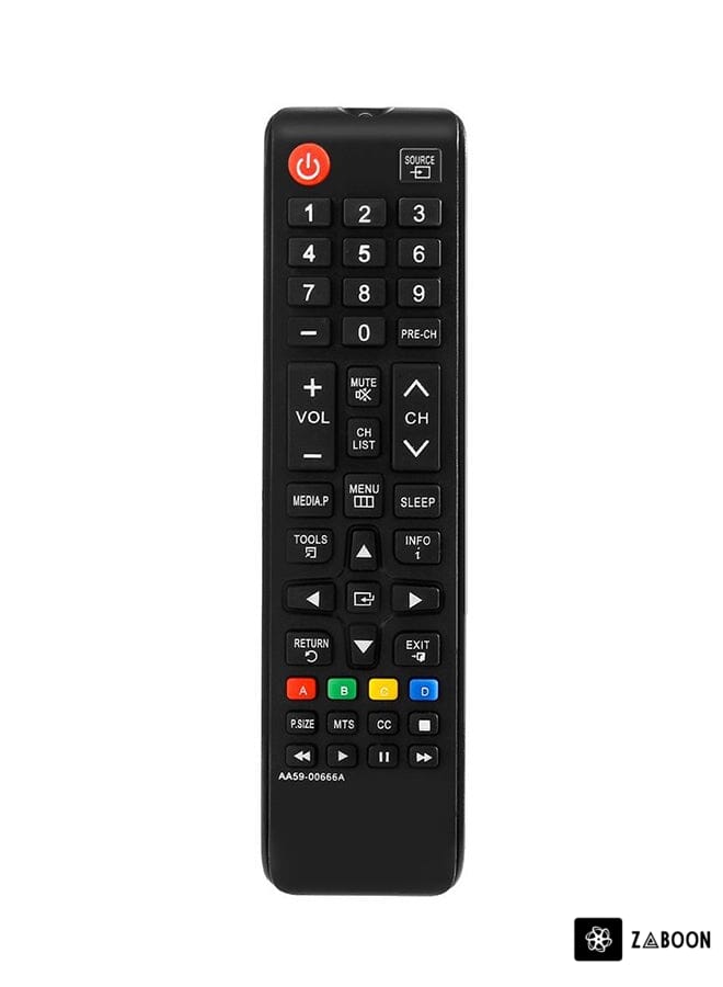 Zaboon Replacement Remote Control For Samsung LCD HDTV Black