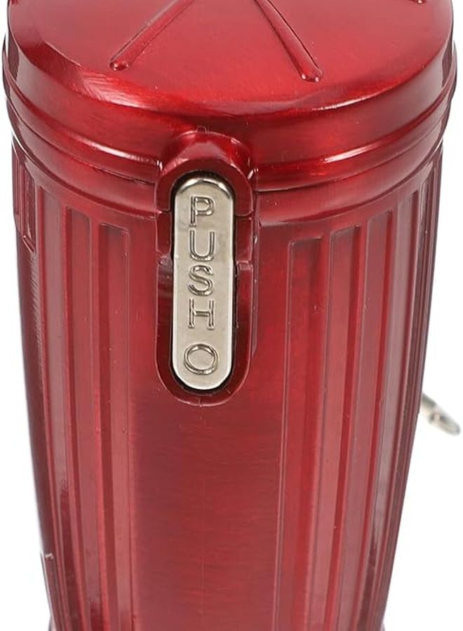 Portable Ashtray Keychain with Sealed Lid Mini Travel Car Smokeless Pocket Container - Image 2