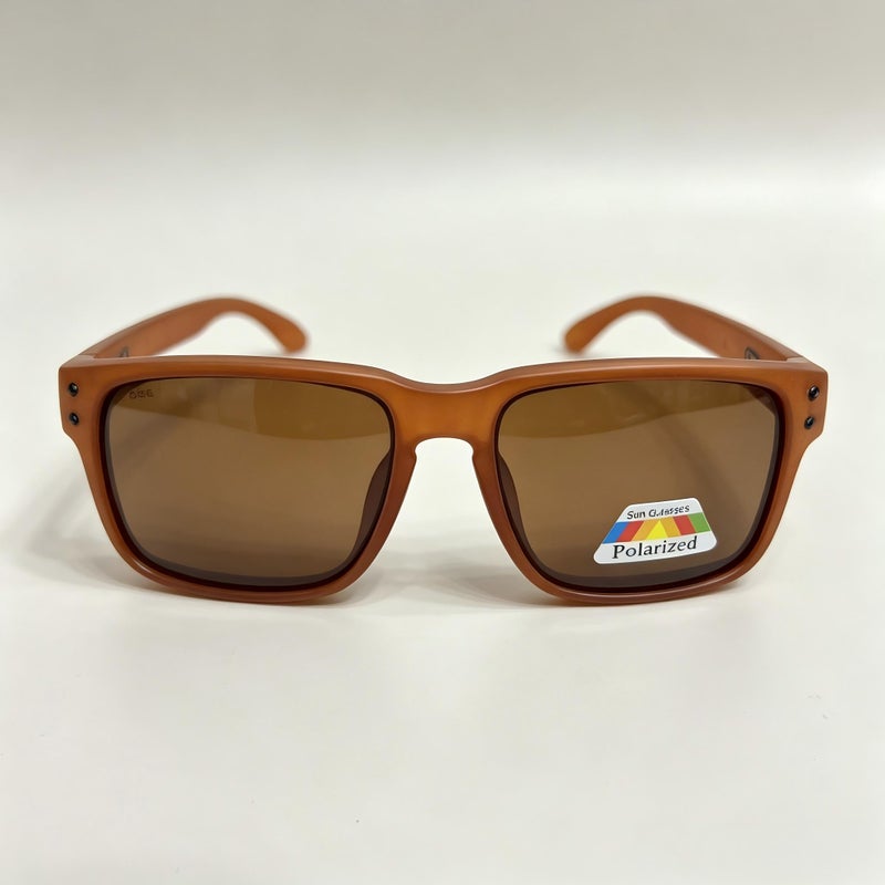 Oakley Classic Men's Sport Polarized Sunglasses Brown Frame with Tea Lenses, UV400 Protection, Driving Cycling Shades - Image 2