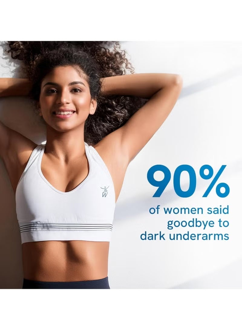 Be Bodywise 4% AHA BHA Underarm Roll On | 2% Lactic Acid, 1% Salicylic Acid | Controls Odour & Reduces Pigmentation, Kills Bacteria for Radiant Underarm | Aqua Fragrance | 50ml - Image 2