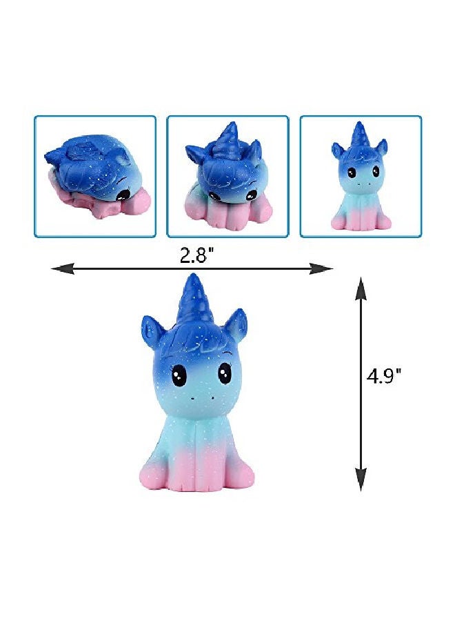 NIBEMINENT 2-Piece Unicorn Horse Kawaii Squishy Toy - Image 3