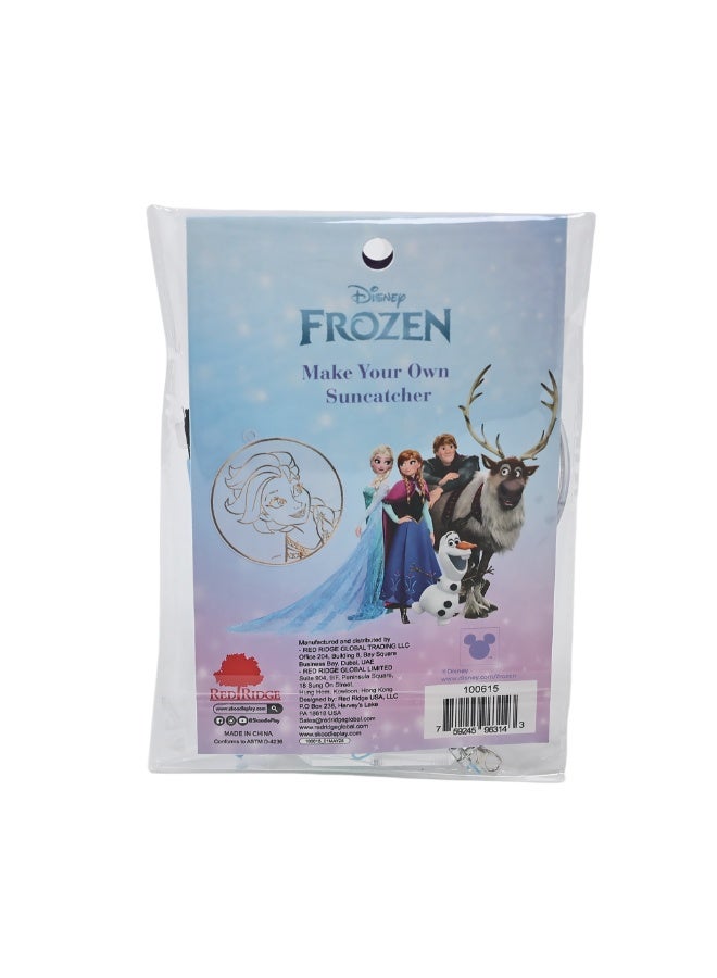 Disney Frozen Elsa Make Your Own Suncatcher | Painting Kit | Art & Craft For Kids | Fun Staycation Activity | Age 3+ - Image 2