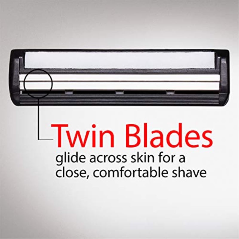 Gillette TRAC II Plus Mens Razor Blade Refills, 10 Count, Delivers a Clean, Close Shave - Image 2