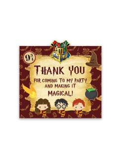 Suruchi Strokes Suruchi Strokes Potter Head Birthday Theme Party Decorations items Happy Birthday Cake Topper Return Gift Tag Eye Mask Frill Hangings Photobooth Props Backdrop Cutout Poster Return Gift Tags 