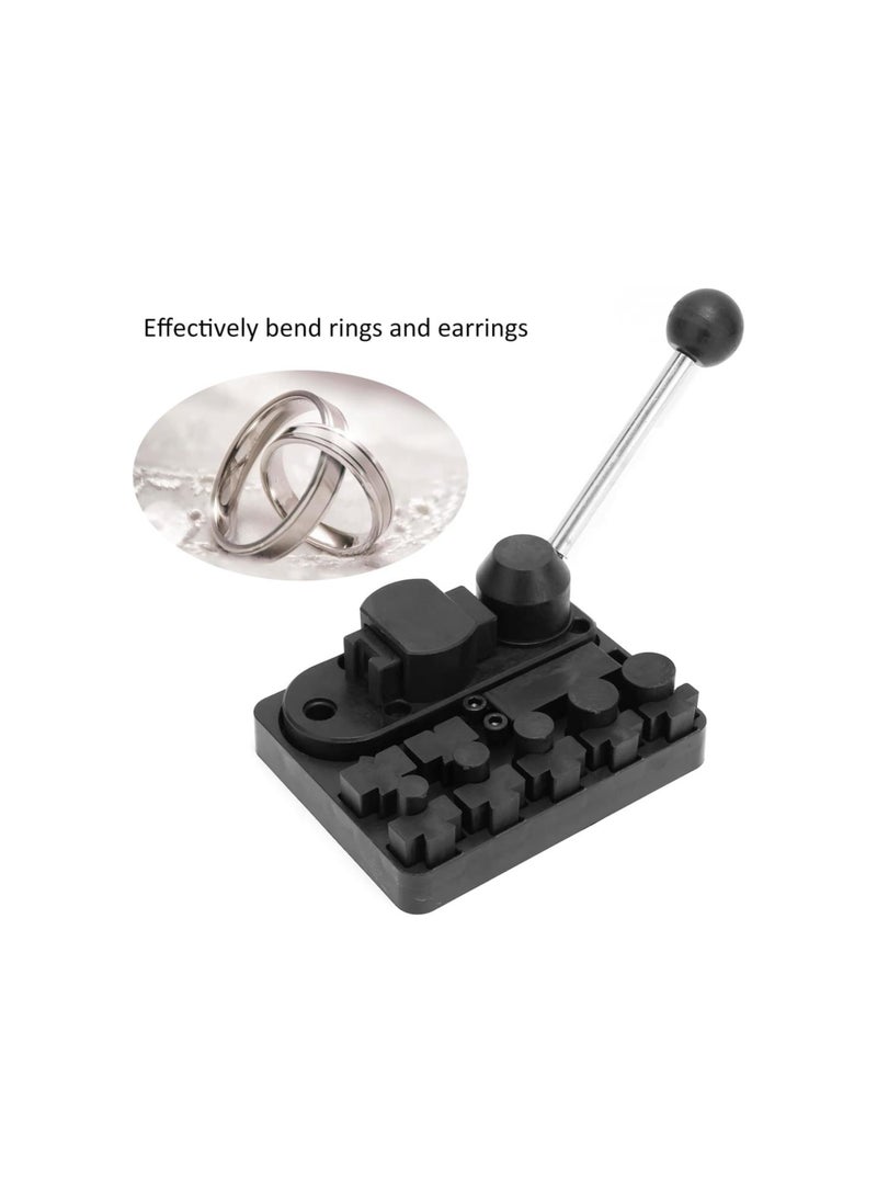 silvercnc - Rings Bending Tools, Jewelry Bending Machine Set Multifunctional Rings Earrings Bending Tools Jewelry Making Tool, Sturdy and Ring Stretcher Tool for DIY Jewelry - Image 1