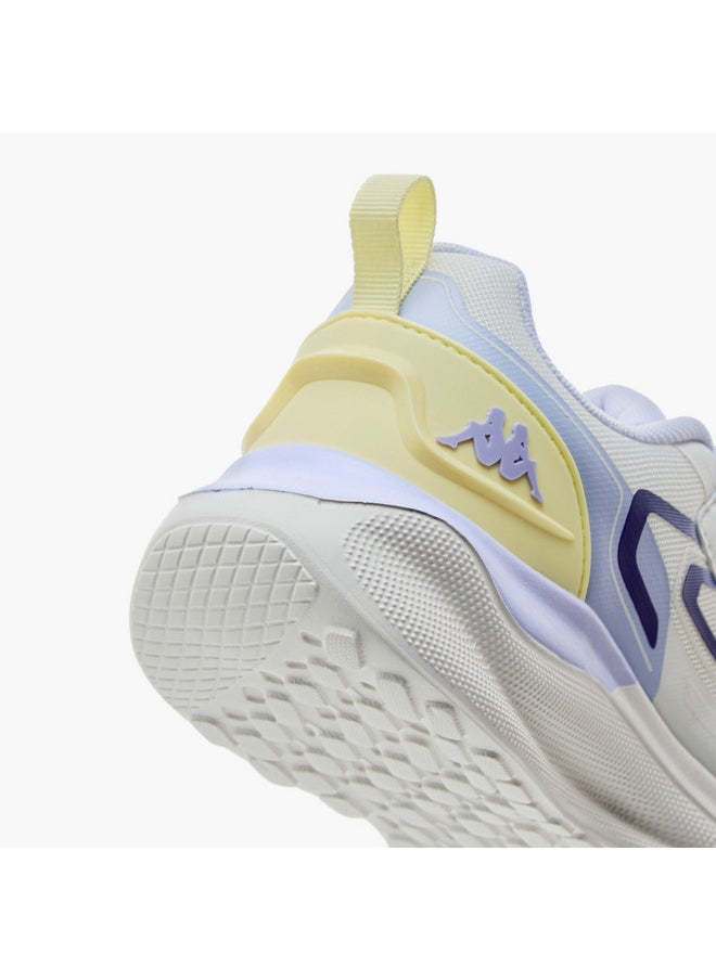 Kappa Boys Printed Sports Shoes with Hook and Loop Closure  - Image 5