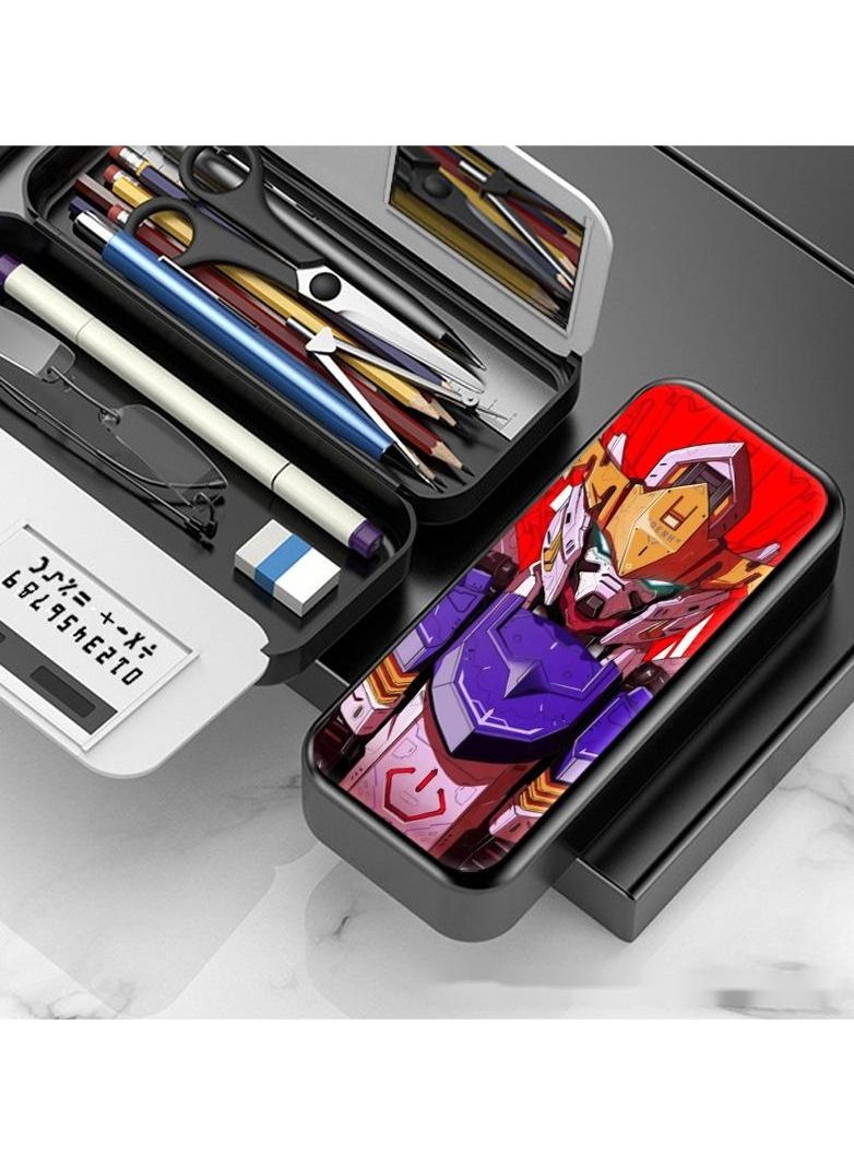 Anime Mobile Suit Gundam Multifunctional Pencil Case for Elementary and Middle School Students  - Image 1
