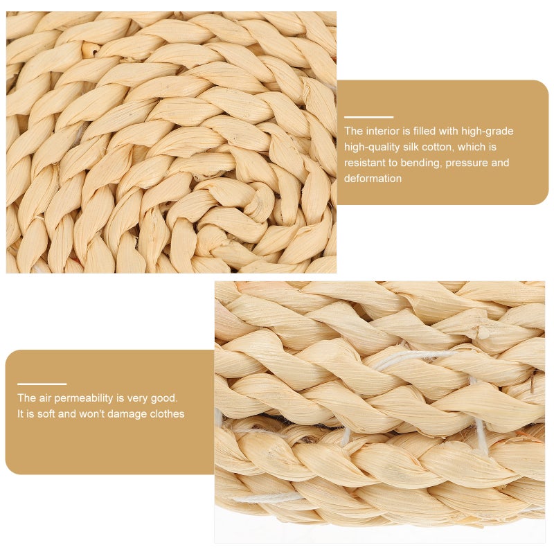 1Pc Round Cushion Cozy Tatami Cushion Floor Pillow Yoga Seat Mat - Image 4