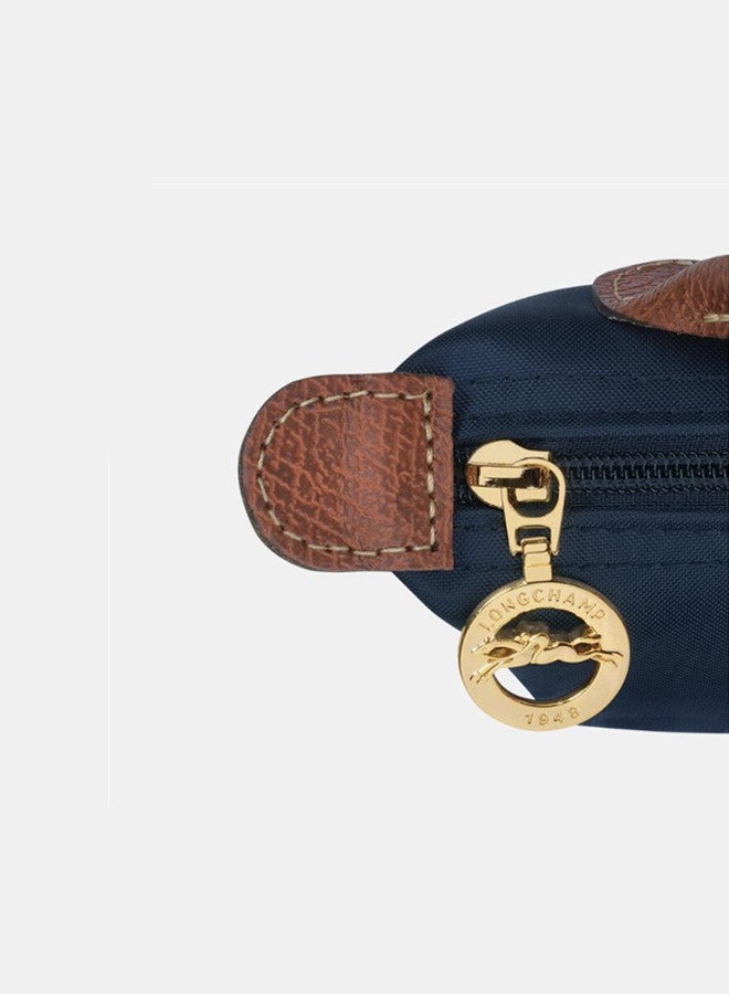 longchamp Women's Classic Fashion Versatile Mini Makeup Bag Handbag Shoulder Bag Handheld Small Bag Classic navy blue - Image 4