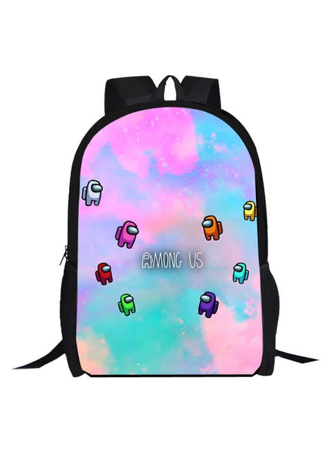 Game Schoolbag For Primary School Students Creative Polyester Shoulder Bag Pencil Bag Small Satchel Three-piece Pattern Customization-Color:Single-layer Backpack 14